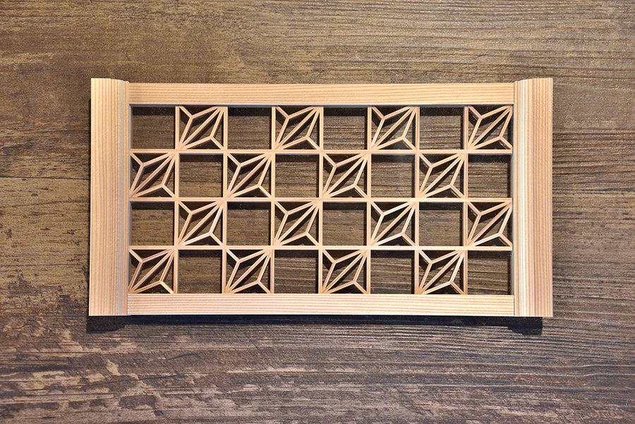 Auspicious Kumiko Tray Nadeshiko