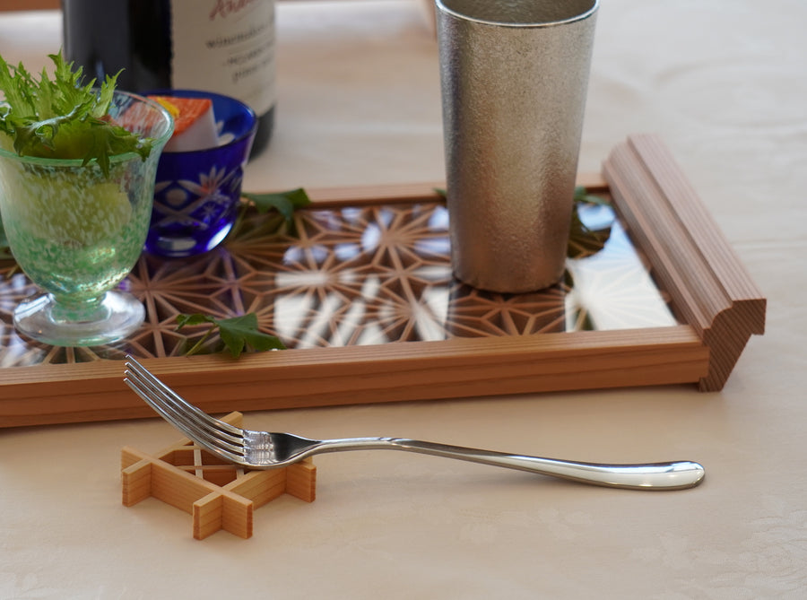 Auspicious Kumiko Cutlery Rest